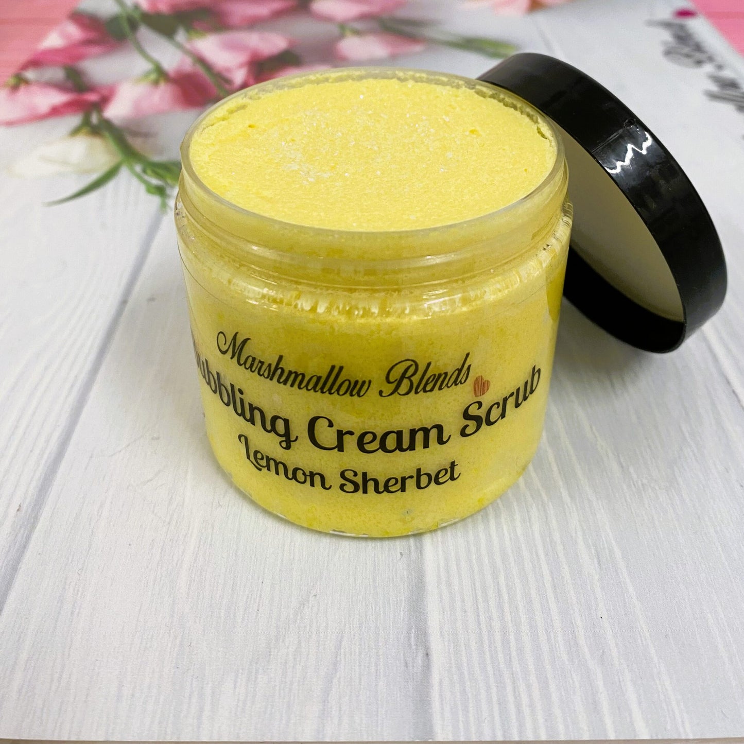 Sherbet Lemon Bubbling Cream Scrub