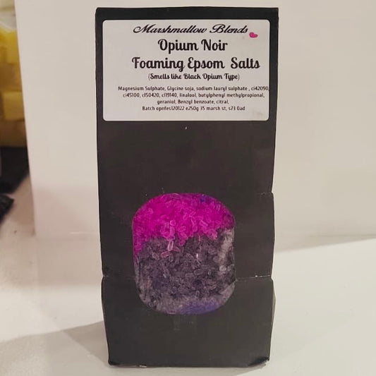 Opium Noir Foaming Epsom Salts