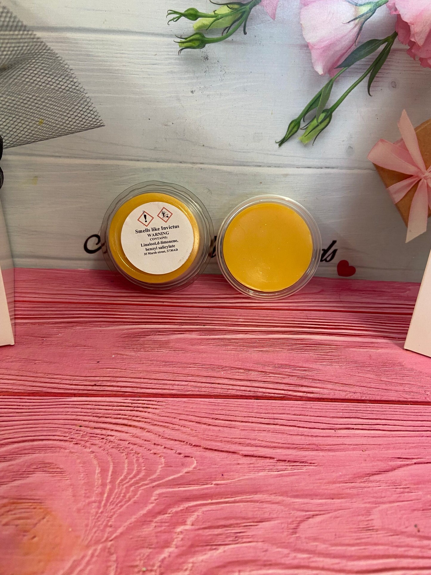 Mens Orange 2oz Wax Pot